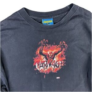 Vintage Amazing Spiderman Carnage T Shirt 2006 Marvel Comics Venom Y2K Men Sz XL